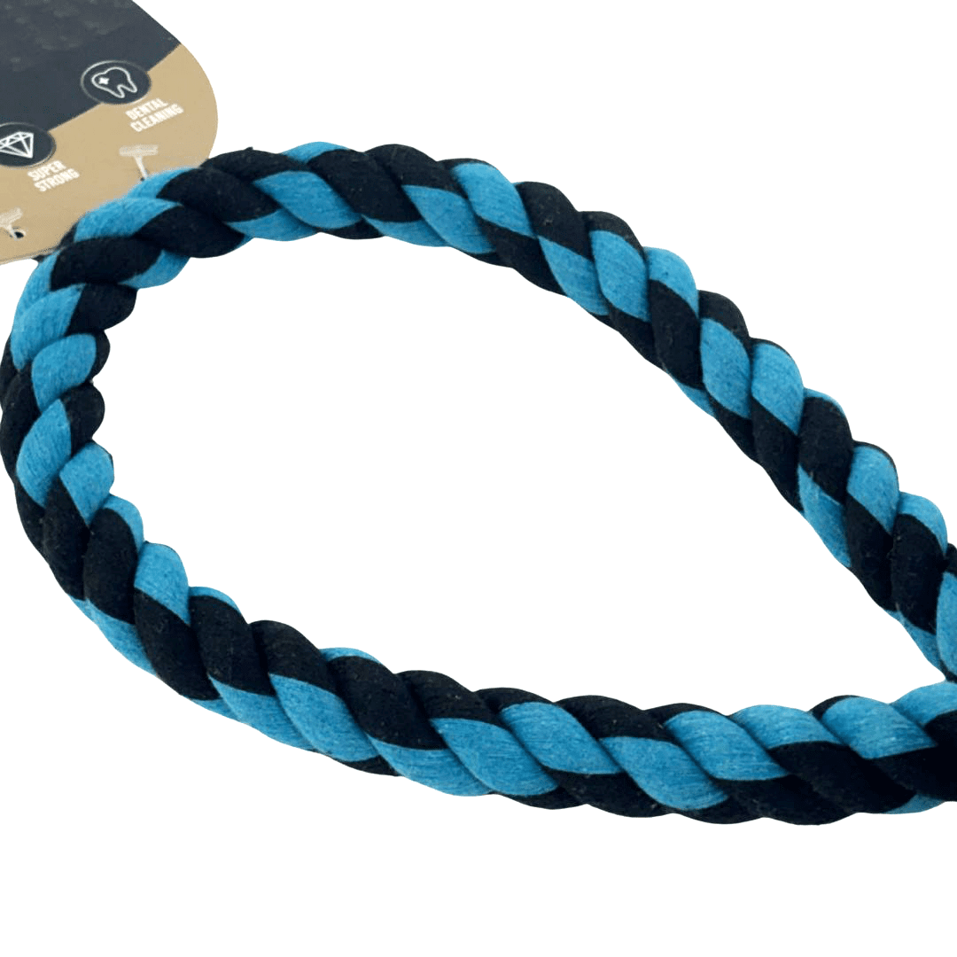 HugglePets Tactical K9 Super Ball Tug Dog Toy