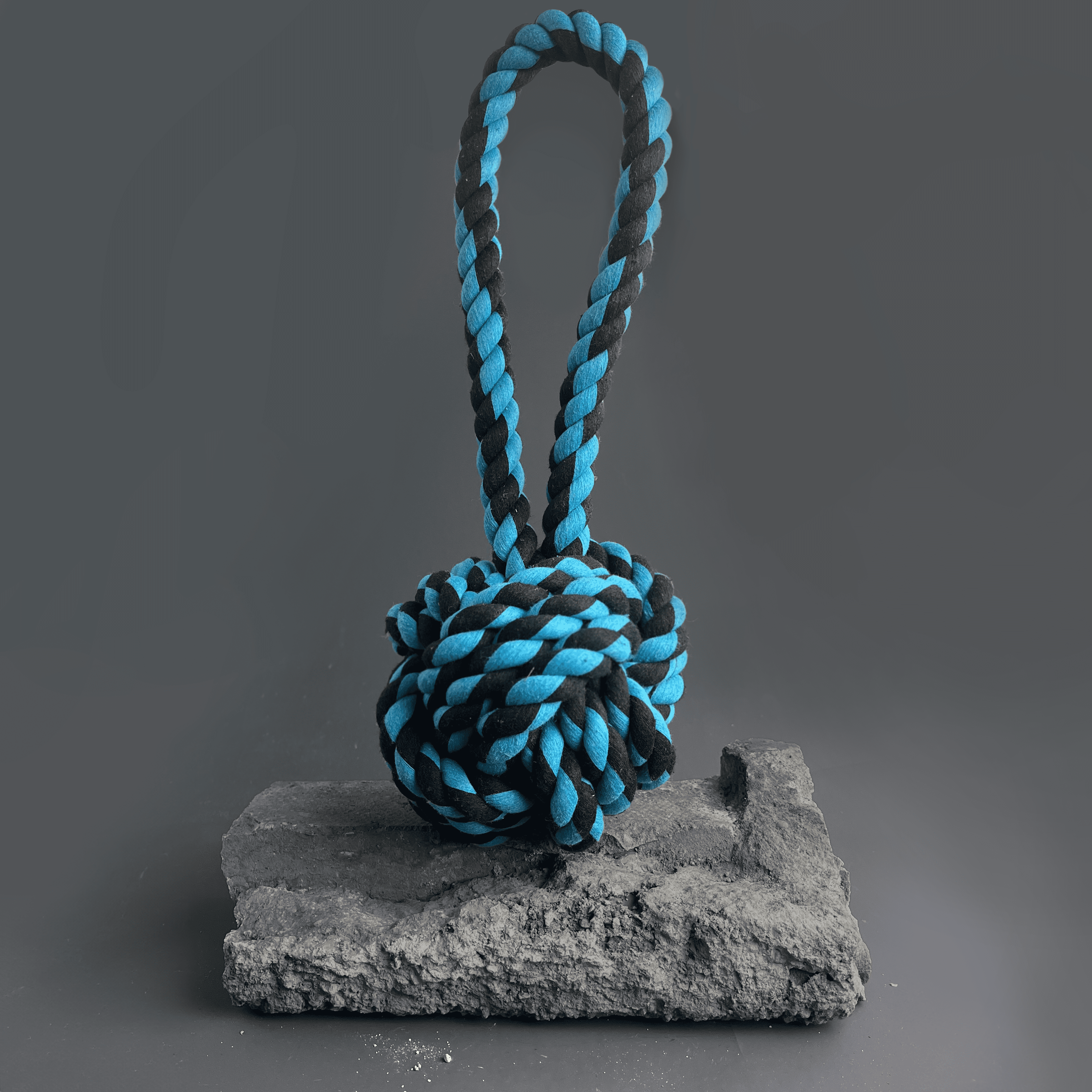 HugglePets Tactical K9 Super Ball Tug Dog Toy - Image 2