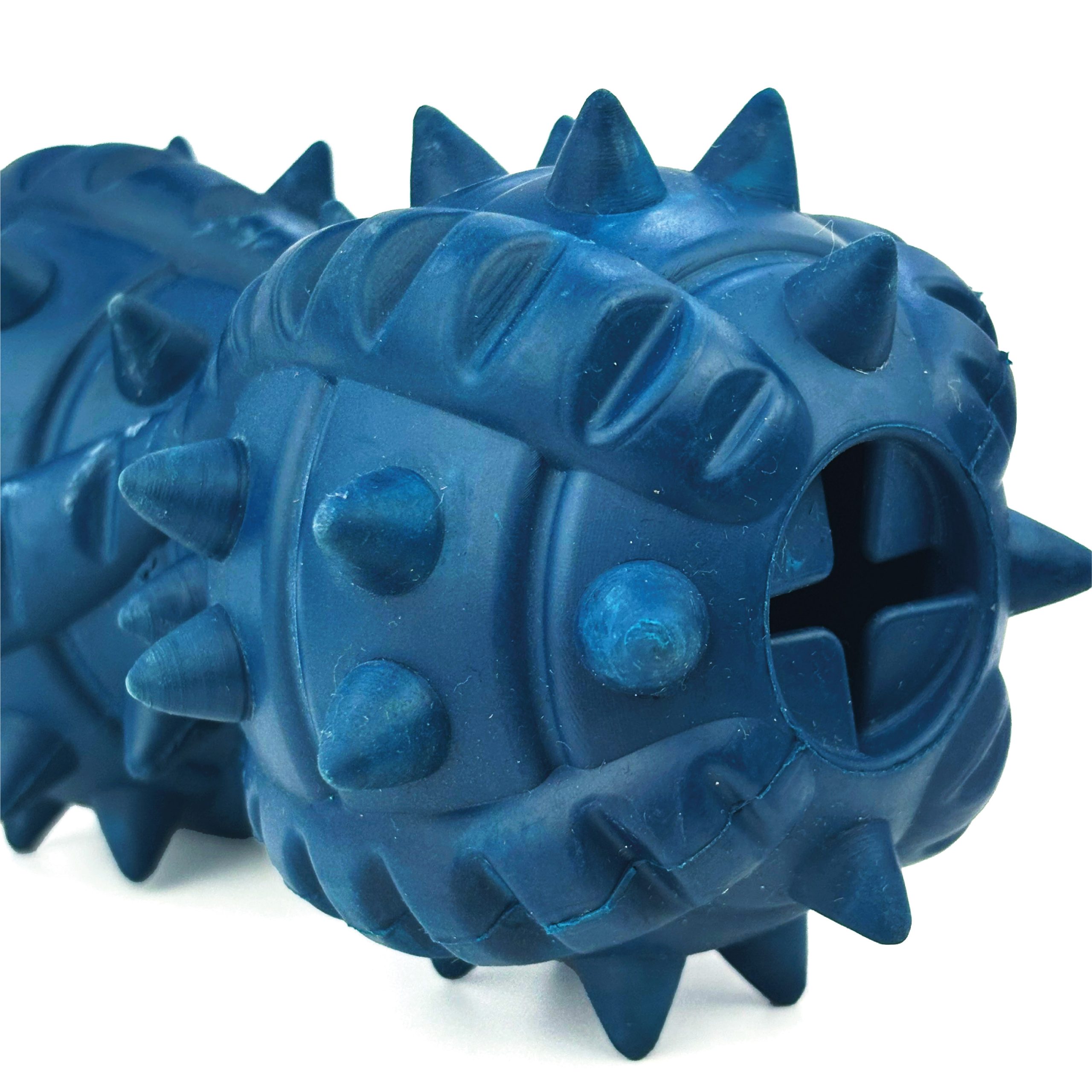 HugglePets Tactical K9 Natural Rubber Treat Dispenser Bouncer Dog Toy - Image 6