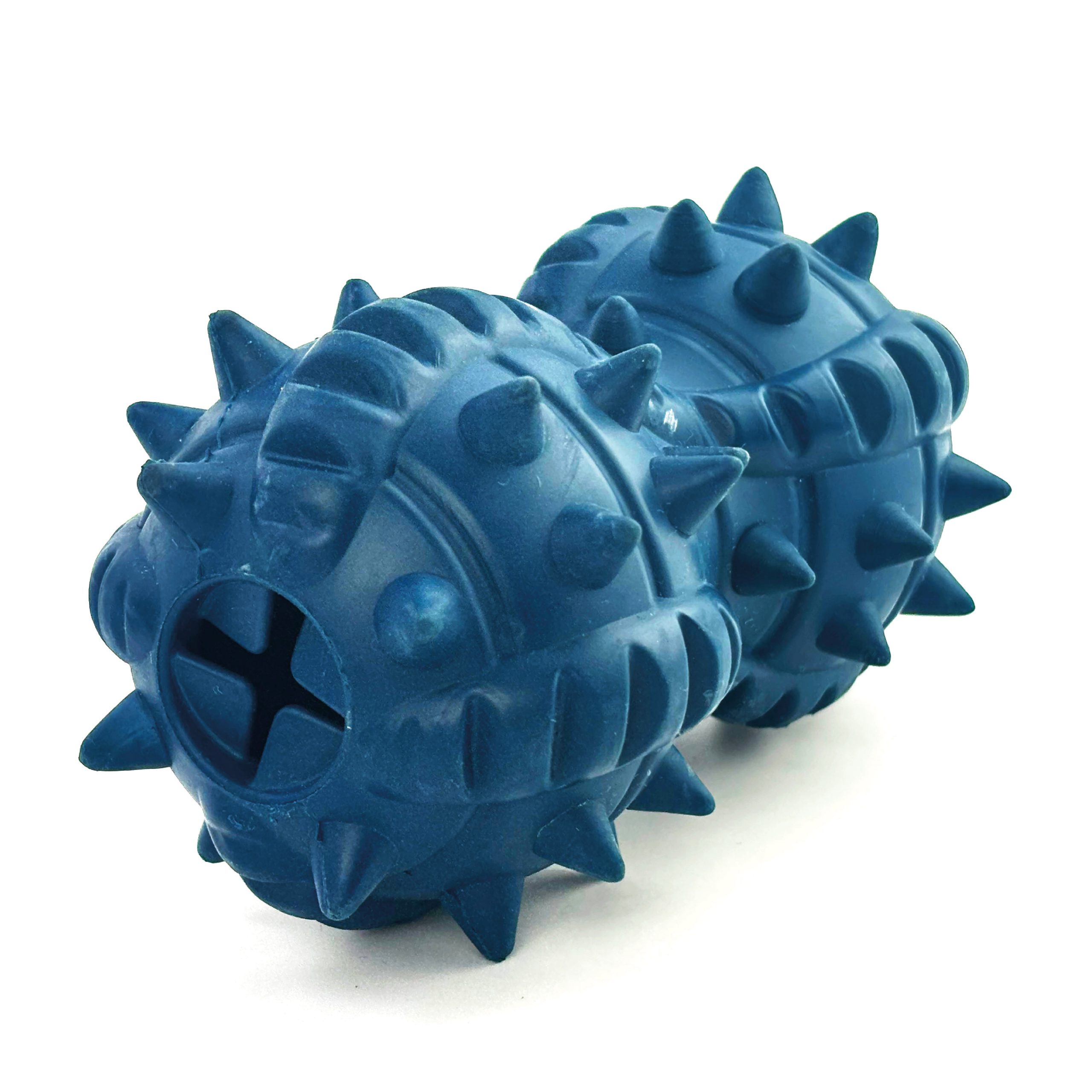 HugglePets Tactical K9 Natural Rubber Treat Dispenser Bouncer Dog Toy - Image 2