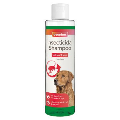 Beaphar Insecticidal Flea Dog Shampoo 250ml - HugglePets