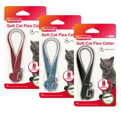 Beaphar Soft Cat Flea Collar Velvet - HugglePets