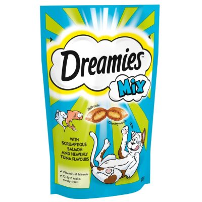 Dreamies 60G Cat Treats Salmon & Tuna - HugglePets