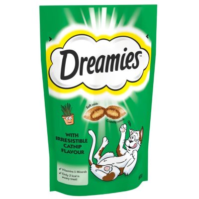 Dreamies 60G Cat Treats with Catnip - HugglePets