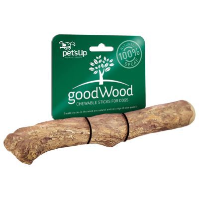 Goodwood Wood Bone Flavoured Dog Stick Toy - HugglePets