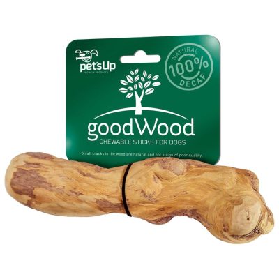 Goodwood Wood Bone Flavoured Dog Stick Toy - HugglePets