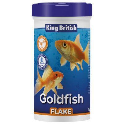 King British Goldfish Flake 28g - HugglePets