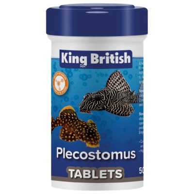 King British Plecostomus Tablets 50g - HugglePets