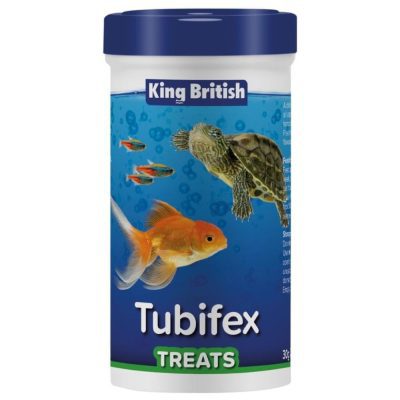 King British Tubifex Treats 30g - HugglePets