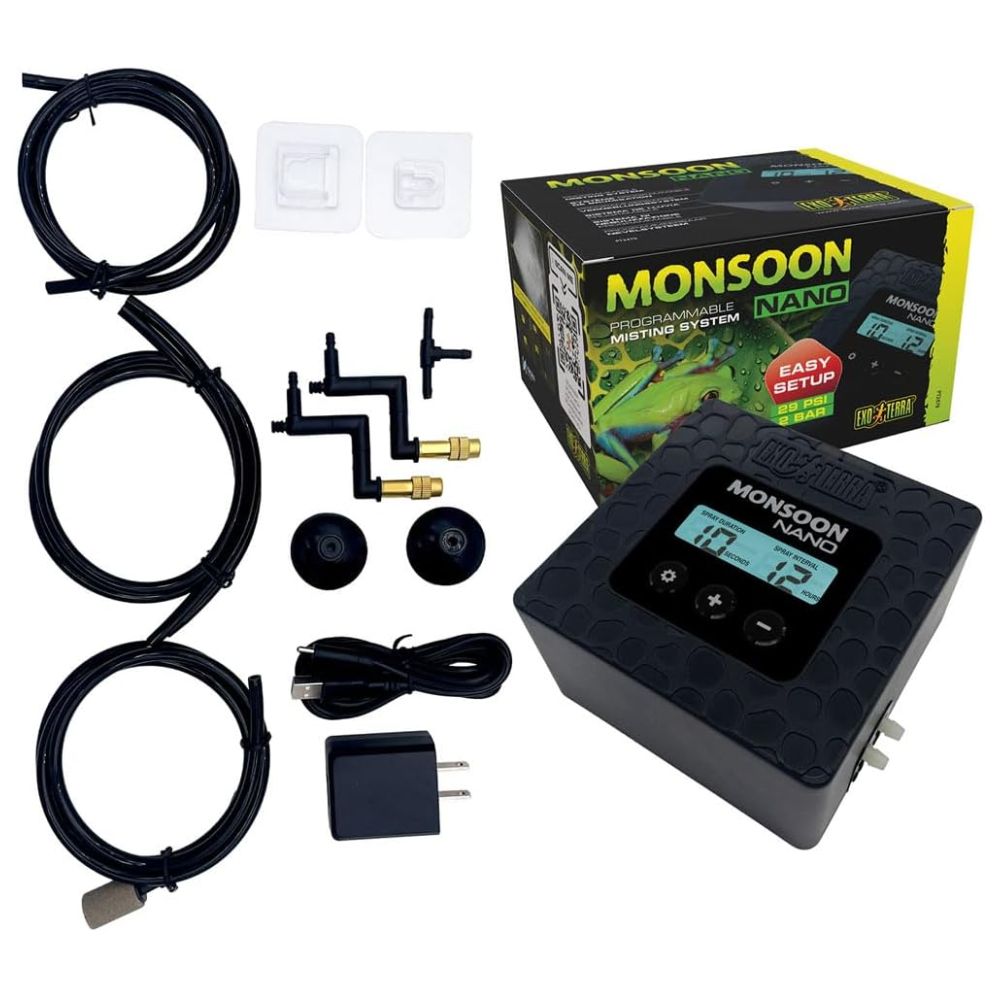Exo Terra Monsoon Nano Misting System - HugglePets