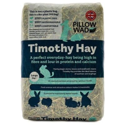Pillow Wad Timothy Feeding Hay Bio 2kg - HugglePets