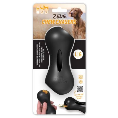 Zeus ChewChasers Dog Treat Peanut Toy Large - HugglePets