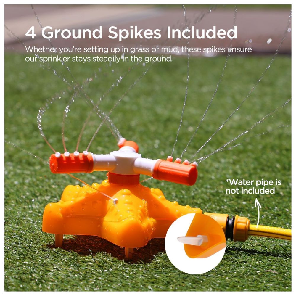 All For Paws Chill Out Starfish Sprinkler Dog Toy - HugglePets