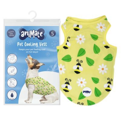AniMate Dog Cooling Vest Bee Print - HugglePets