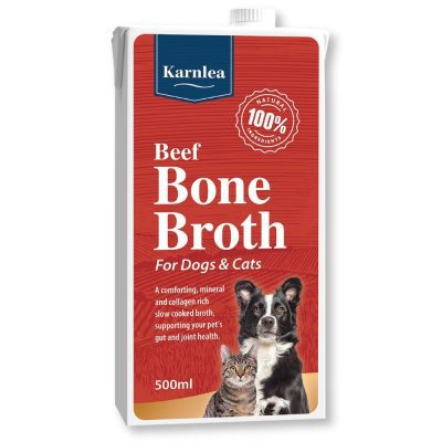 Karnlea Natural Beef Bone Broth for Dogs & Cats