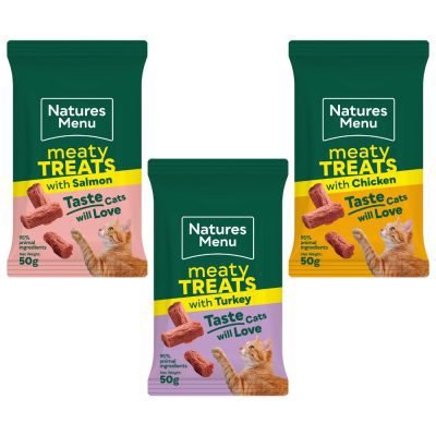 Natures Menu Cat Meaty Treats - HugglePets