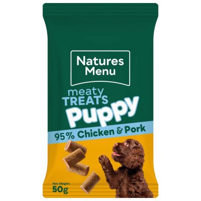 Natures Menu Puppy Meaty Treats Chicken - HugglePets