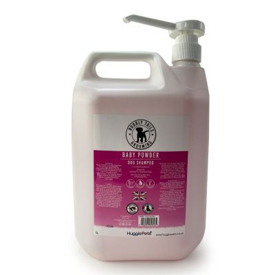 HugglePets Bubbly Tails Baby Powder Soothing Dog Shampoo & Conditioner 5L