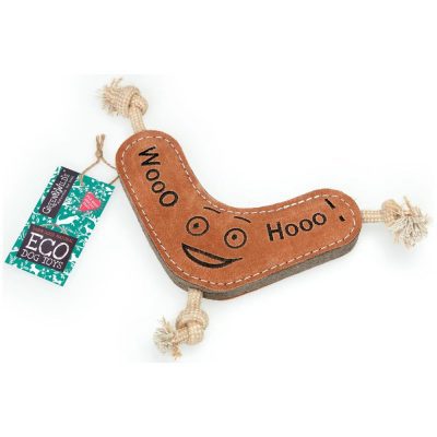Green & Wilds Benny the Boomerang Eco Dog Toy