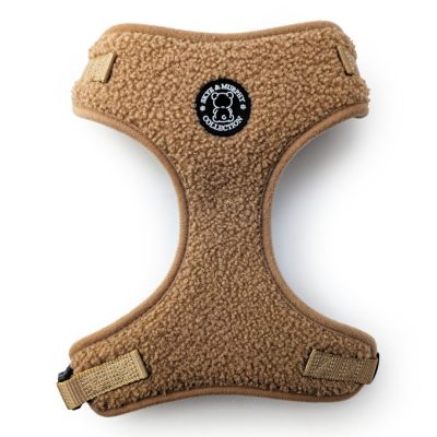 HugglePets Skye & Murphy Teddy Dog Harness - Medium, Caramel