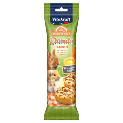 VitaKraft Small Animals Donuts Carrot - HugglePets