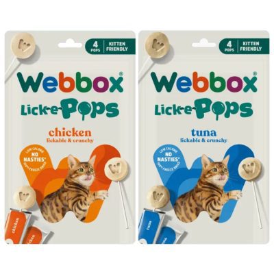 Webbox Lick-e-Pops Cat Treats - HugglePets