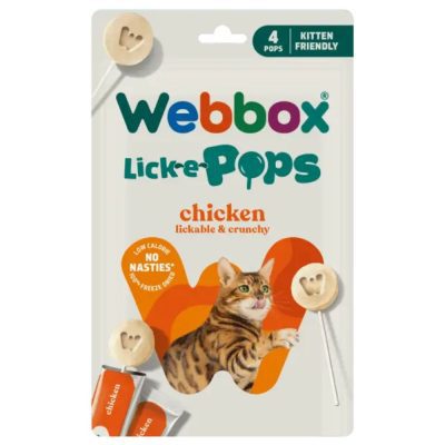 Webbox Lick-e-Pops Cat Treats - HugglePets