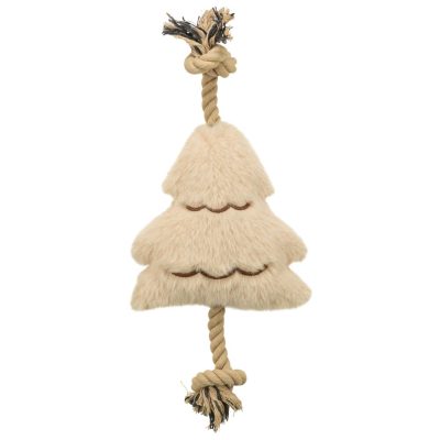 Trixie Plush Tree with Rope Dog Toy - HugglePets