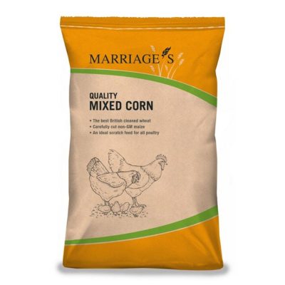 Marriages Mixed Corn Poultry Feed 20kg - HugglePets