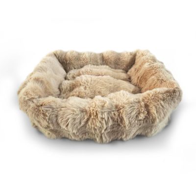 HugglePets Skye & Murphy Plush Lounger Dog Bed