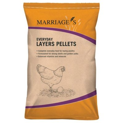 Marriages Everyday Poultry Layers Pellets 20kg - HugglePets