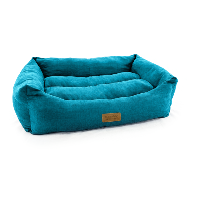 HugglePets Luxury Dog Lounger Teal