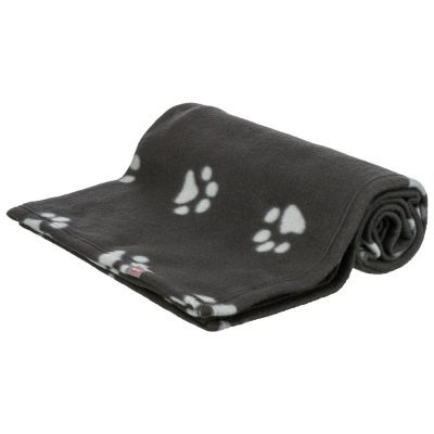 Trixie Barney Pet Fleece Blanket Black/Beige - HugglePets