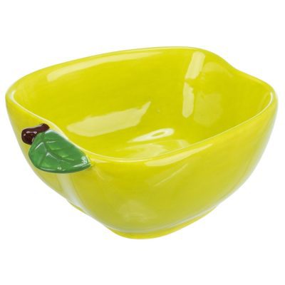 Trixie Small Animal Apple Ceramic Bowl - HugglePets
