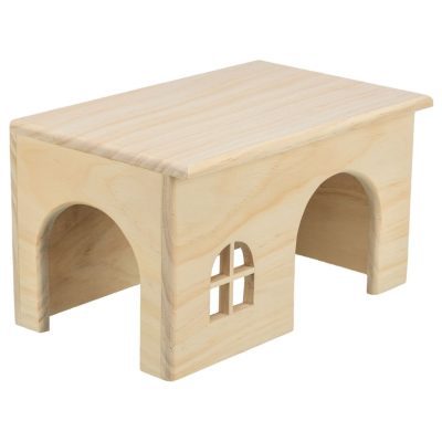 Trixie Small Rodents Wooden House - HugglePets