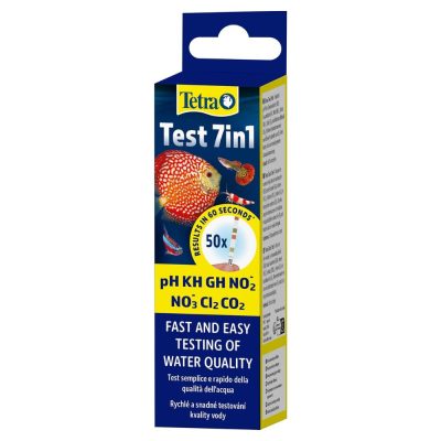 Tetra Test 7 in 1 Test Strip (50 Strips)