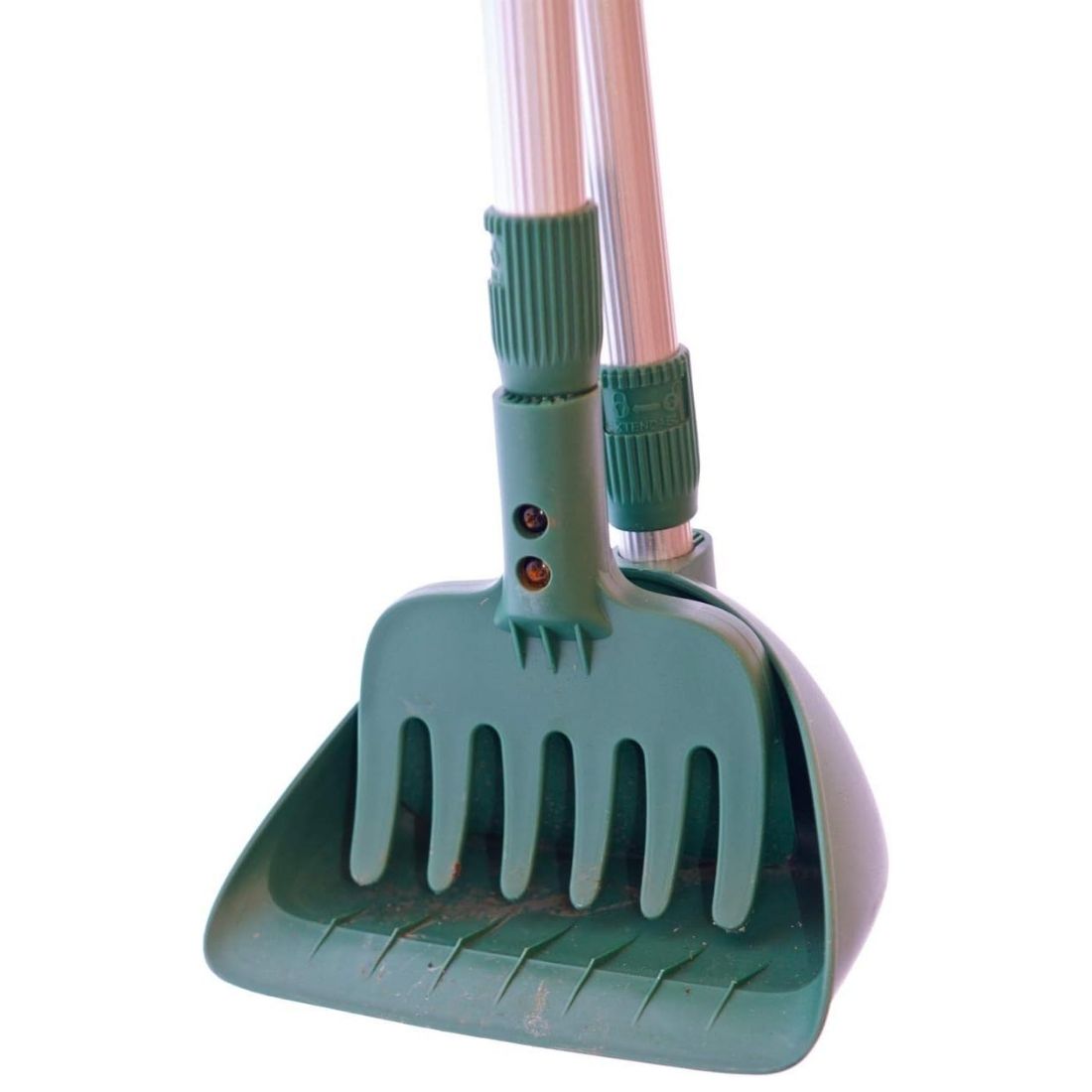 MDC Arms Length Pooper Scooper with Grass Rake - HugglePets