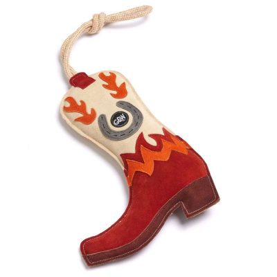 Green & Wilds Buck-a-rooo Boot Eco Dog & Horse Toy - HugglePets