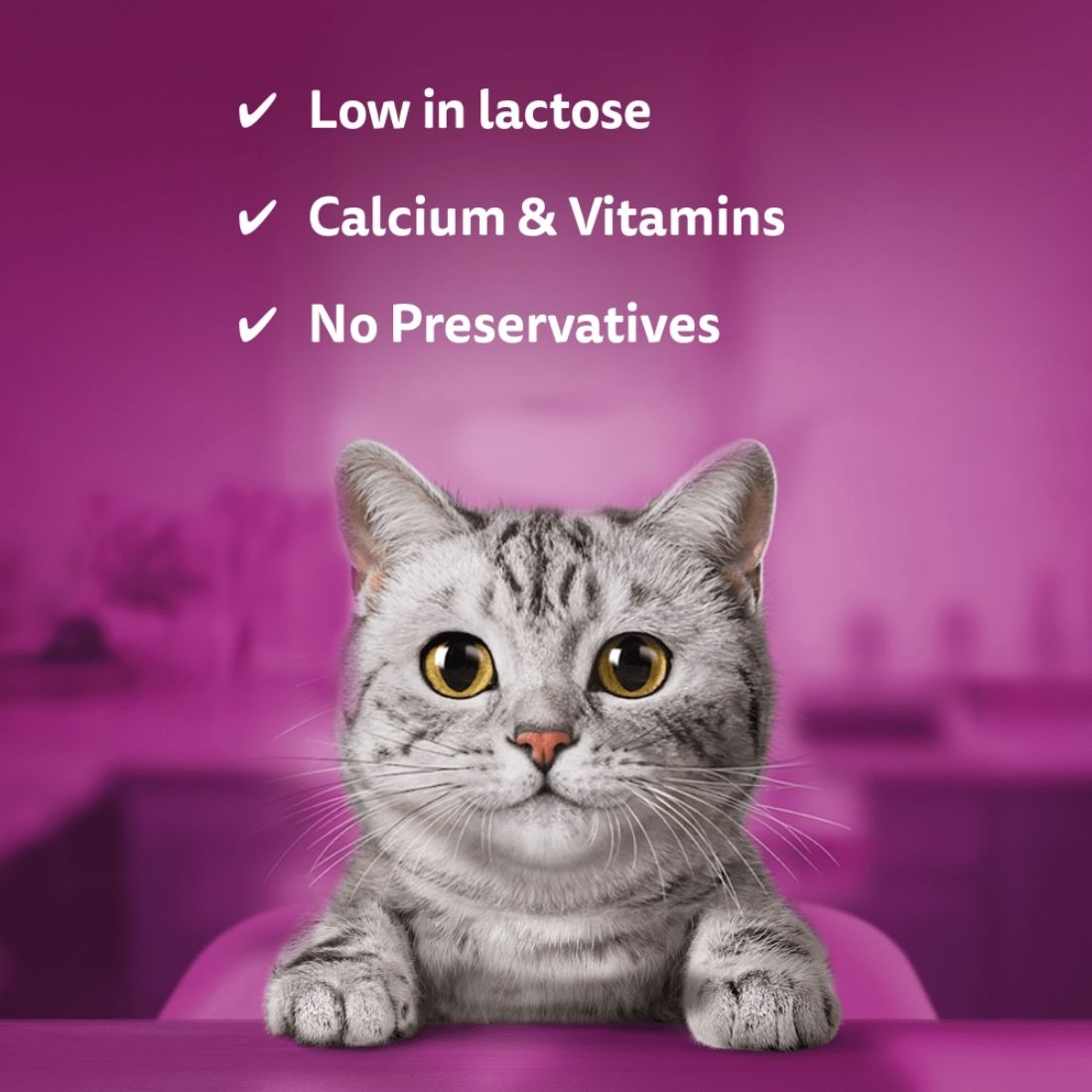 Whiskas Cat Milk Plus (3Pk) 200ml - HugglePets