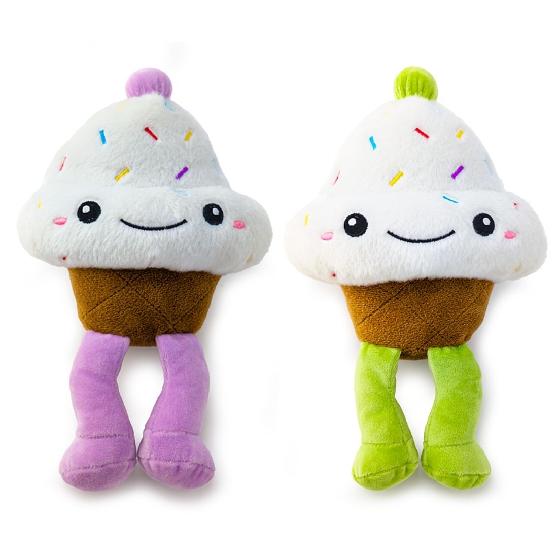 HugglePets Party Pup Muffin Squeaky Dog Toy