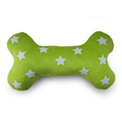 HugglePets Party Pup Squeaky Bone Dog Toy