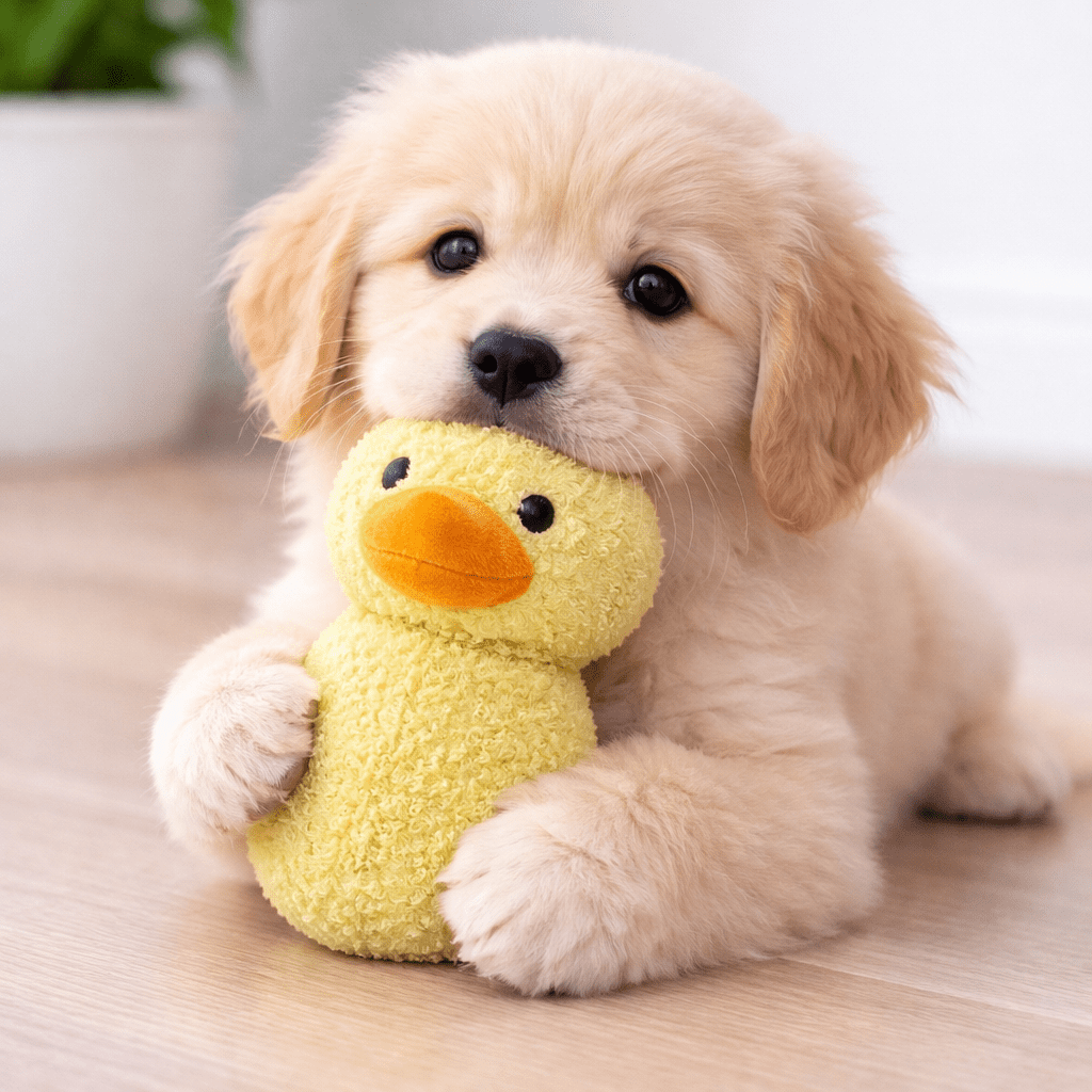 HugglePets Tiny Tails Ball Belly Chick Chico Puppy Toy