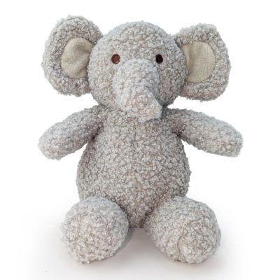 HugglePets Tiny Tails Elephant Eddie Squeaky Puppy Toy