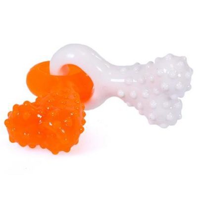 Rosewood Tough Duo Dental Tug Puppy Bone - HugglePets