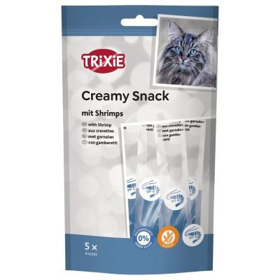 Trixie Creamy Cat Snack with Shrimp 70g - HugglePets