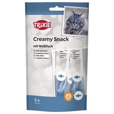 Trixie Creamy Cat Snack with Whitefish 70g - HugglePets