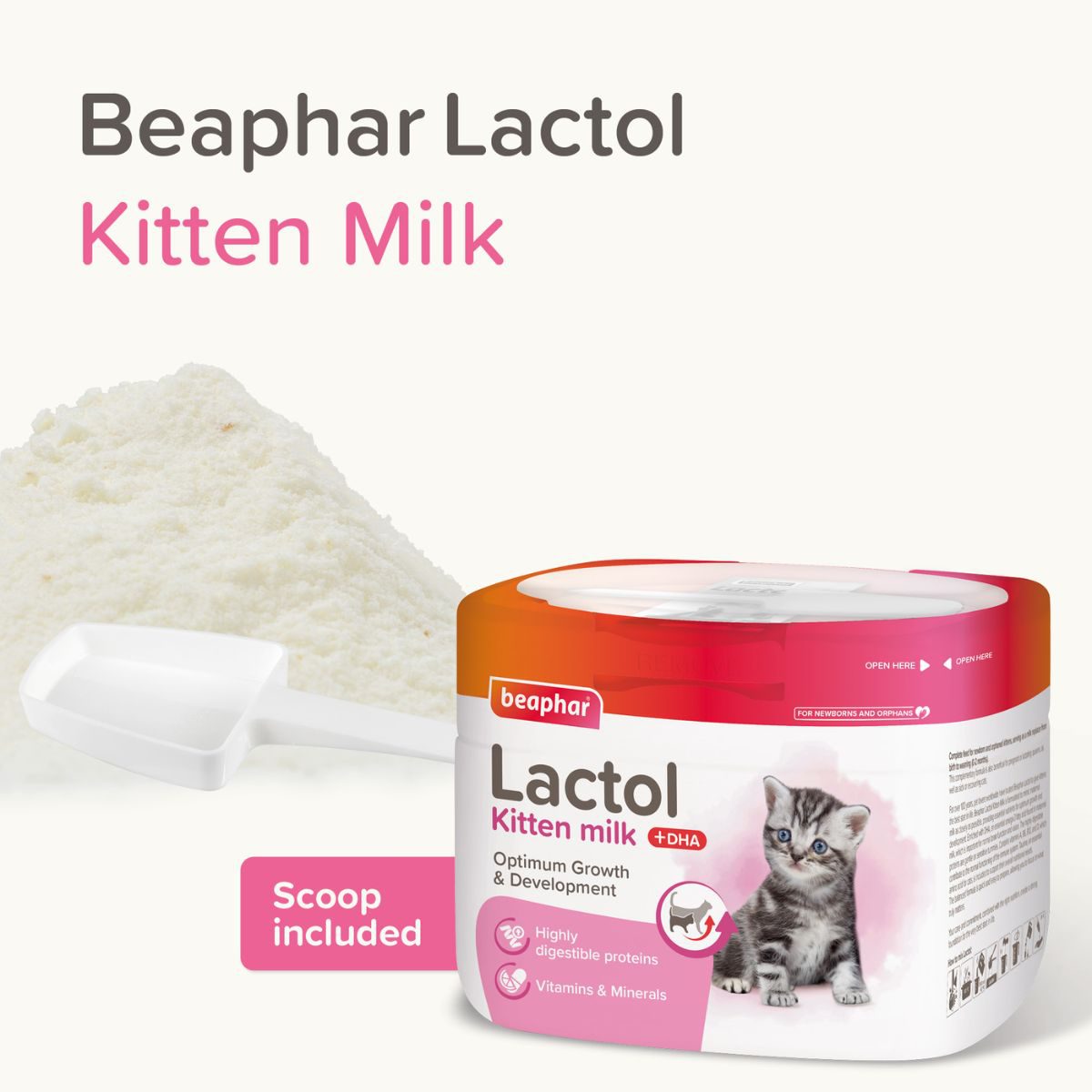 Beaphar Lactol Milk Replacer for Kittens