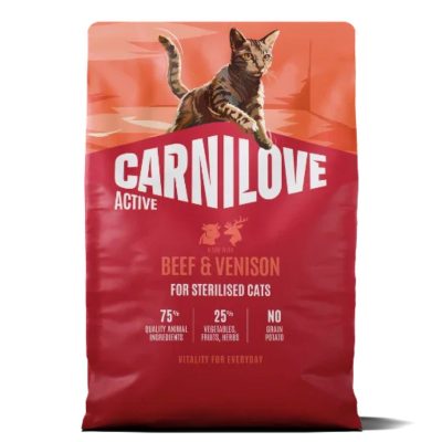 Carnilove Active Beef & Venison Cat Food