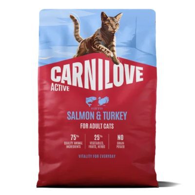Carnilove Active Salmon & Turkey Cat Food