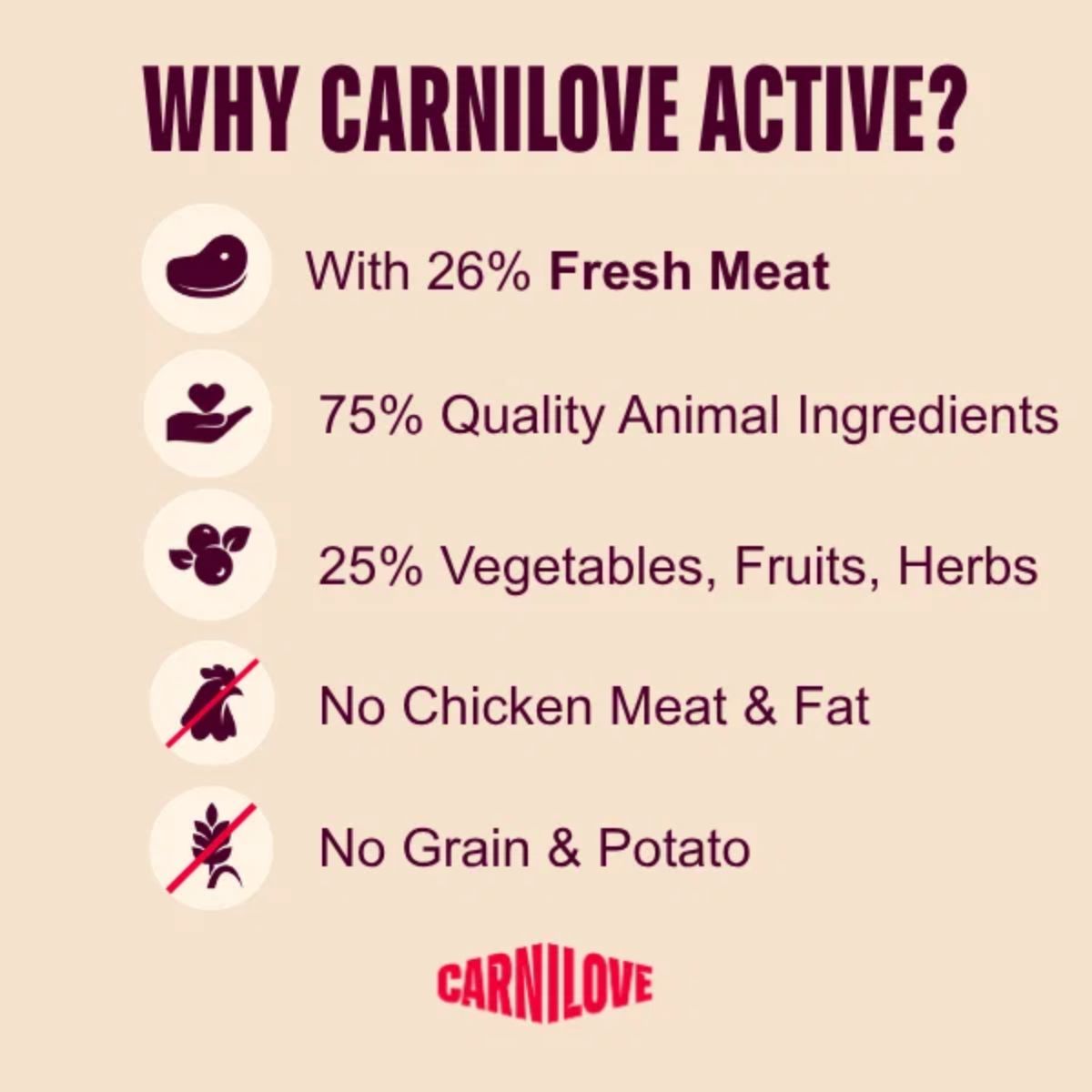 Carnilove Active Duck & Pheasant Cat Food